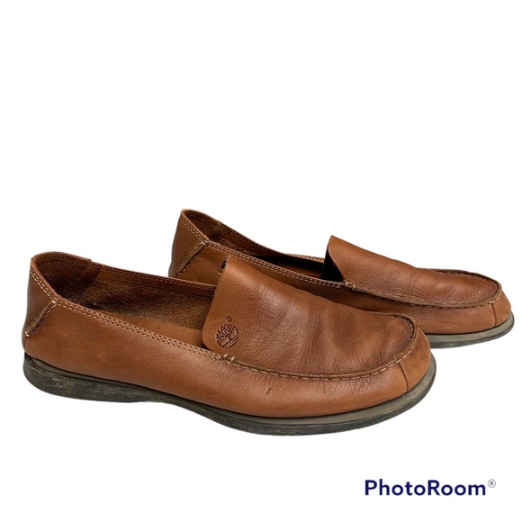 Timberland Other - Timberland brown buttery soft slip on shoes size 7.5